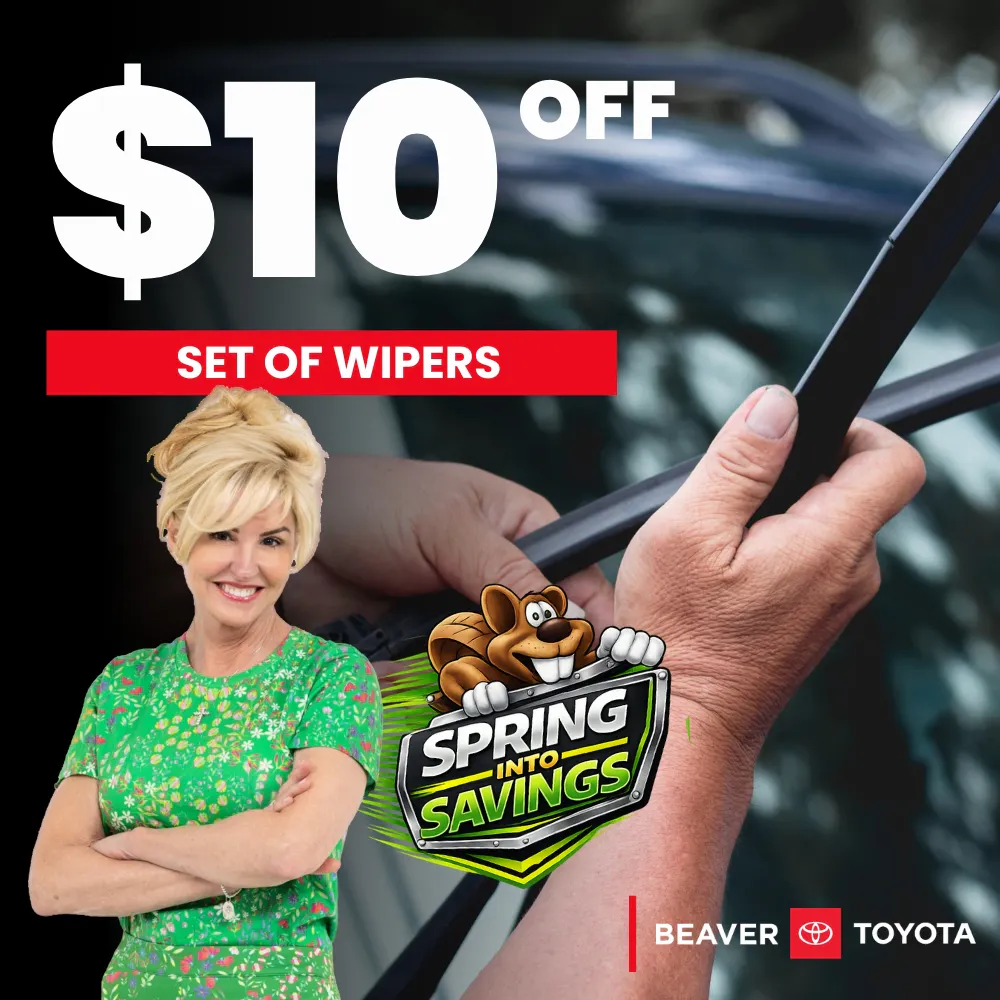 $10 Off Wipers | Beaver Toyota St. Augustine