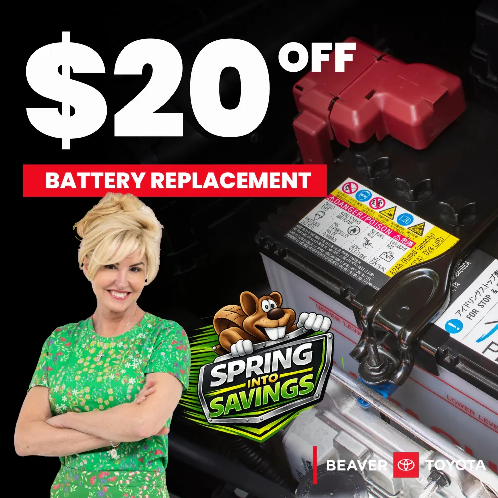 $20 Off Battery Replacement | Beaver Toyota St. Augustine