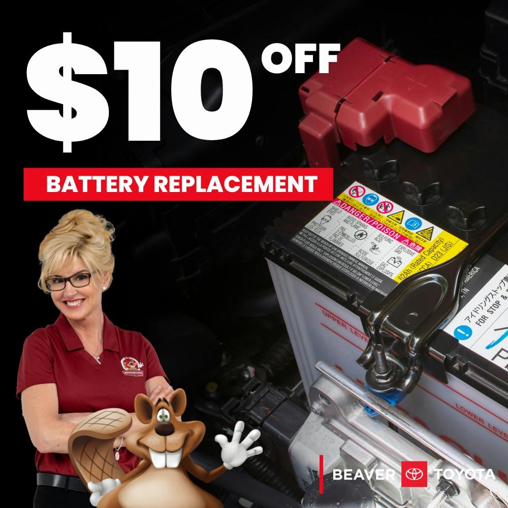 $10 Off Battery Replacement | Beaver Toyota St. Augustine