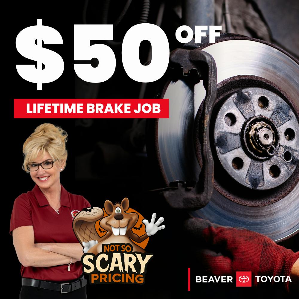 $50 Off Lifetime Brakes | Beaver Toyota St. Augustine
