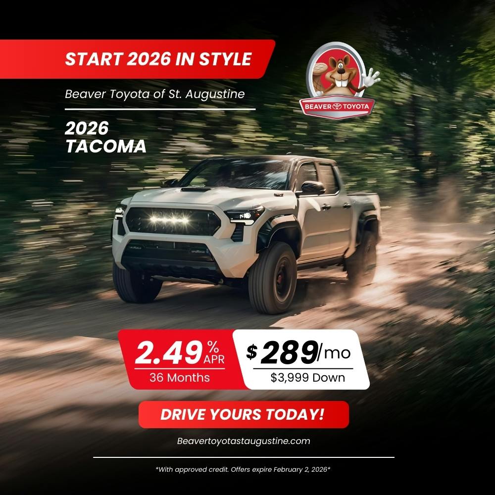 2026 TACOMA | Beaver Toyota St. Augustine