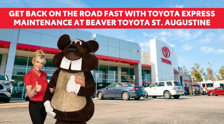 Get Back on the Road Fast with Toyota Express Maintenance at Beaver Toyota St. Augustine