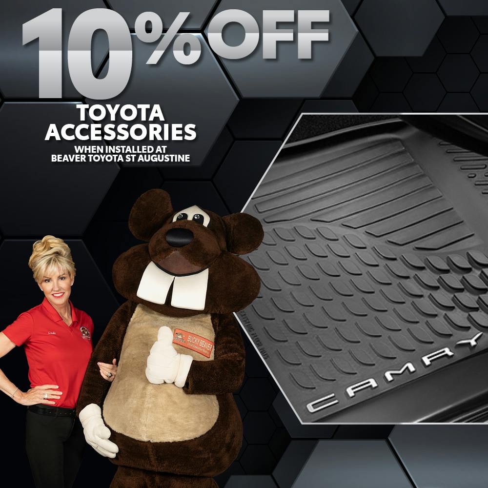 10% Off Toyota Accessories | Beaver Toyota St. Augustine