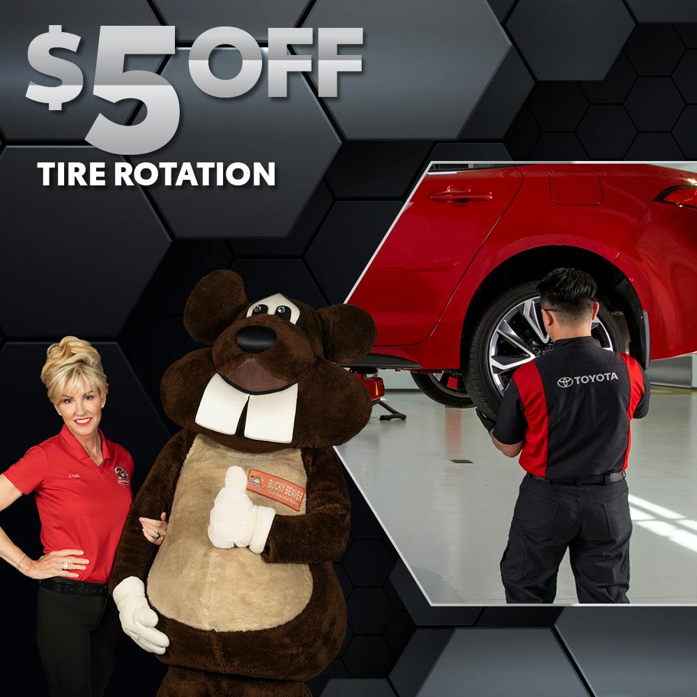 $5 Off Tire Rotation | Beaver Toyota St. Augustine