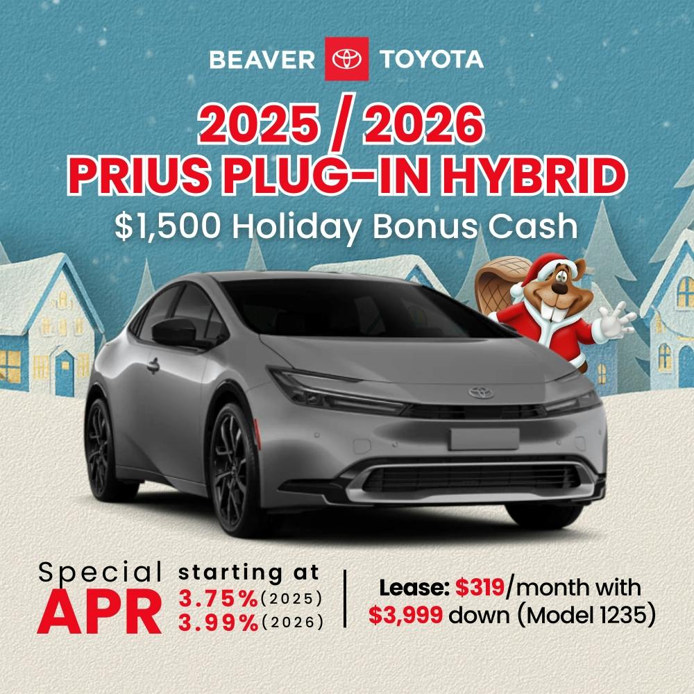 2025 /2026  PRIUS PLUG-IN HYBRID | Beaver Toyota St. Augustine