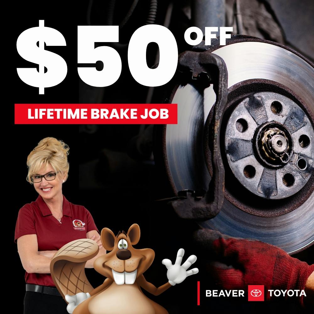 $50 Off Lifetime Brakes | Beaver Toyota St. Augustine