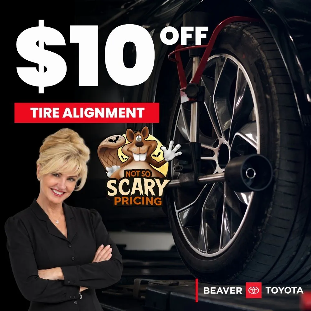 $10 Off Tire Alignment | Beaver Toyota St. Augustine