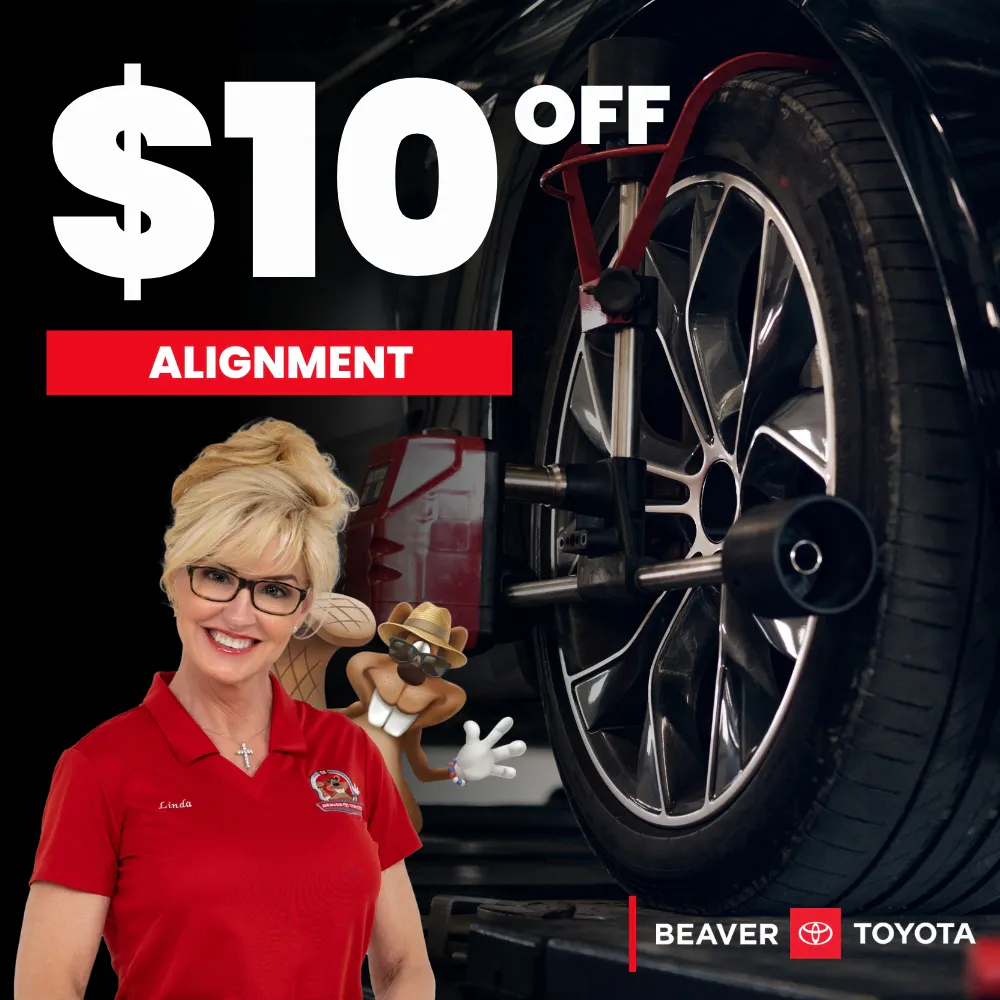 $10 Off Tire Alignment | Beaver Toyota St. Augustine
