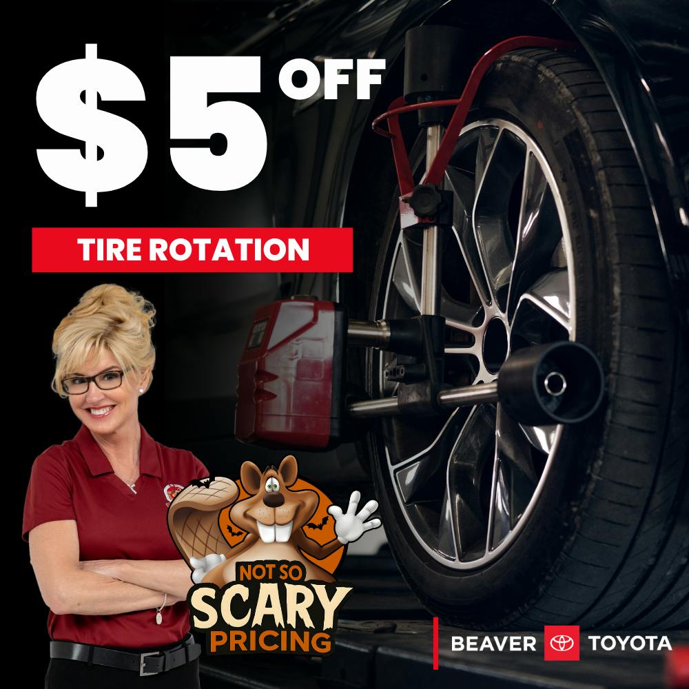$5 Off Tire Rotation | Beaver Toyota St. Augustine