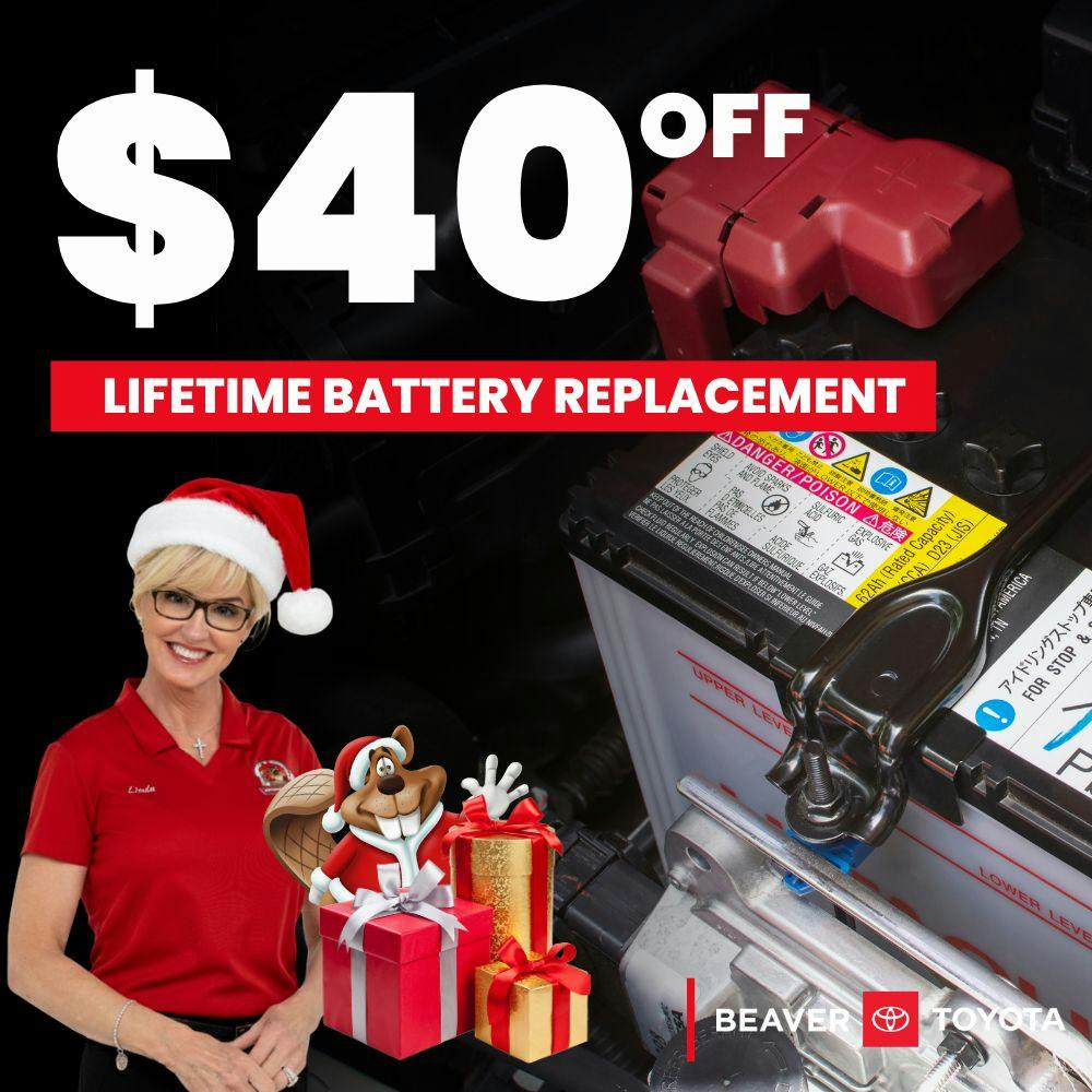 $40 Off Lifetime Battery Replacement | Beaver Toyota St. Augustine