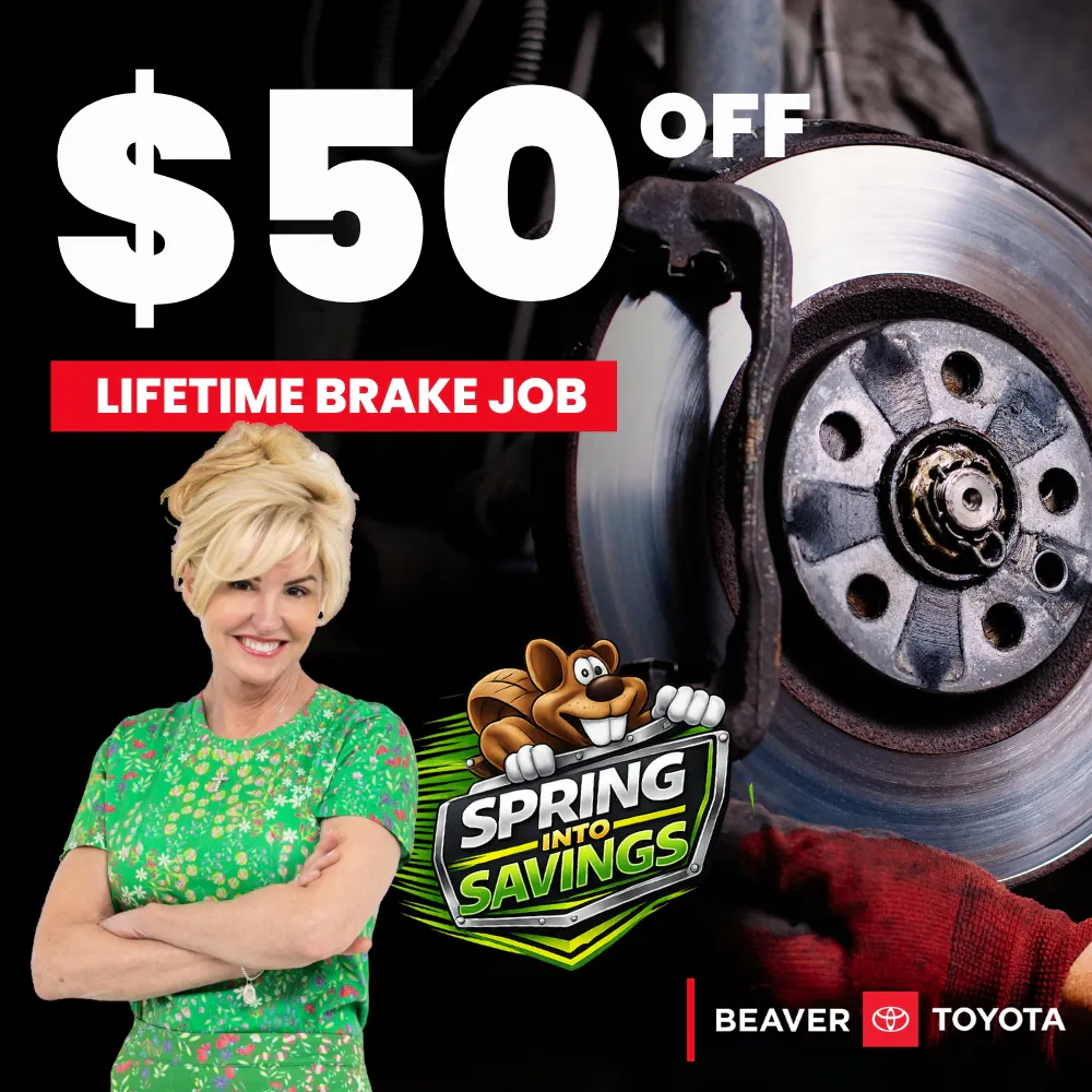 $50 Off Lifetime Brakes | Beaver Toyota St. Augustine