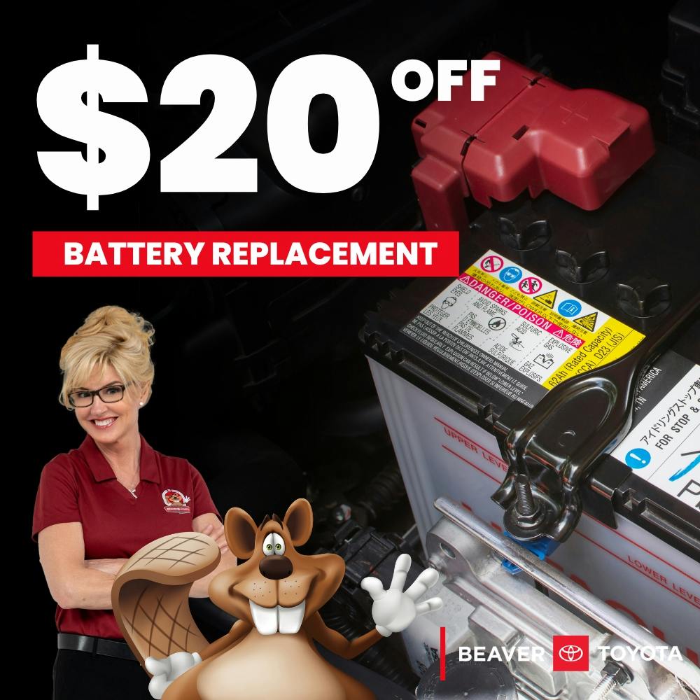 $20 Off Battery Replacement | Beaver Toyota St. Augustine