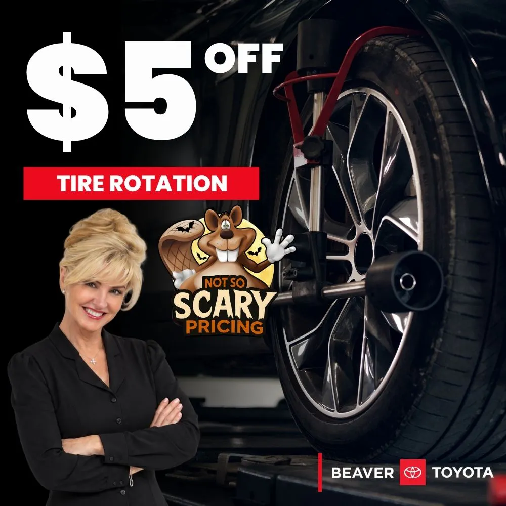 $5 Off Tire Rotation | Beaver Toyota St. Augustine