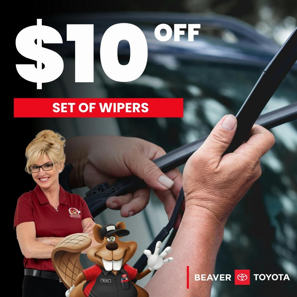 $10 Off Wipers | Beaver Toyota St. Augustine