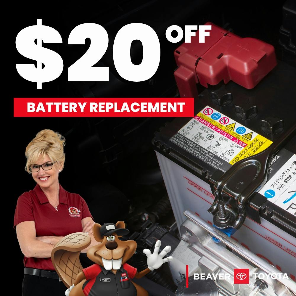 $20 Off Battery Replacement | Beaver Toyota St. Augustine