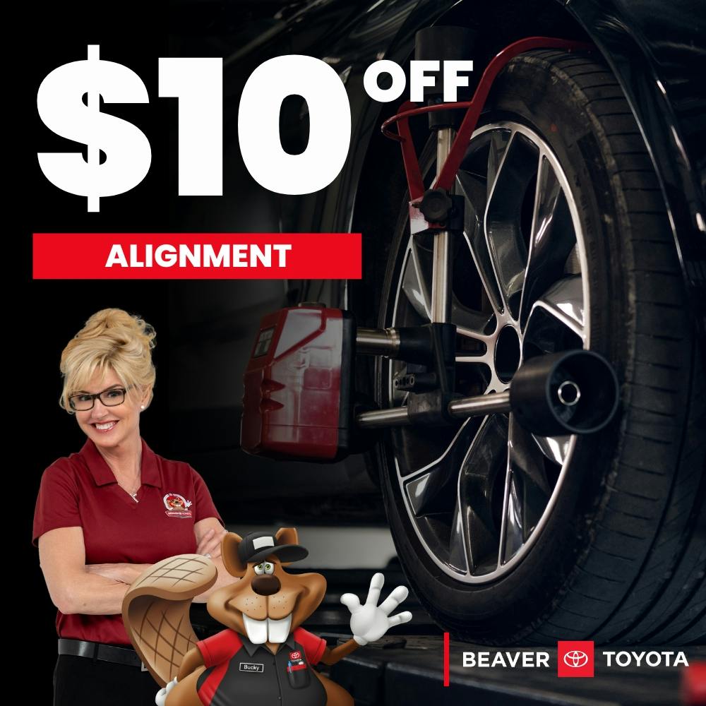 $10 Off Tire Alignment | Beaver Toyota St. Augustine