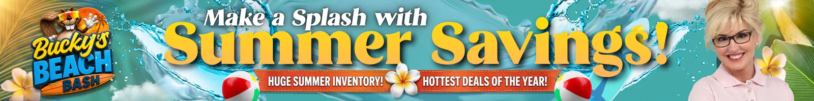 Make A Splash With Summer Savings!
