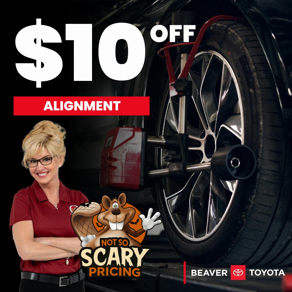 $10 Off Tire Alignment | Beaver Toyota St. Augustine