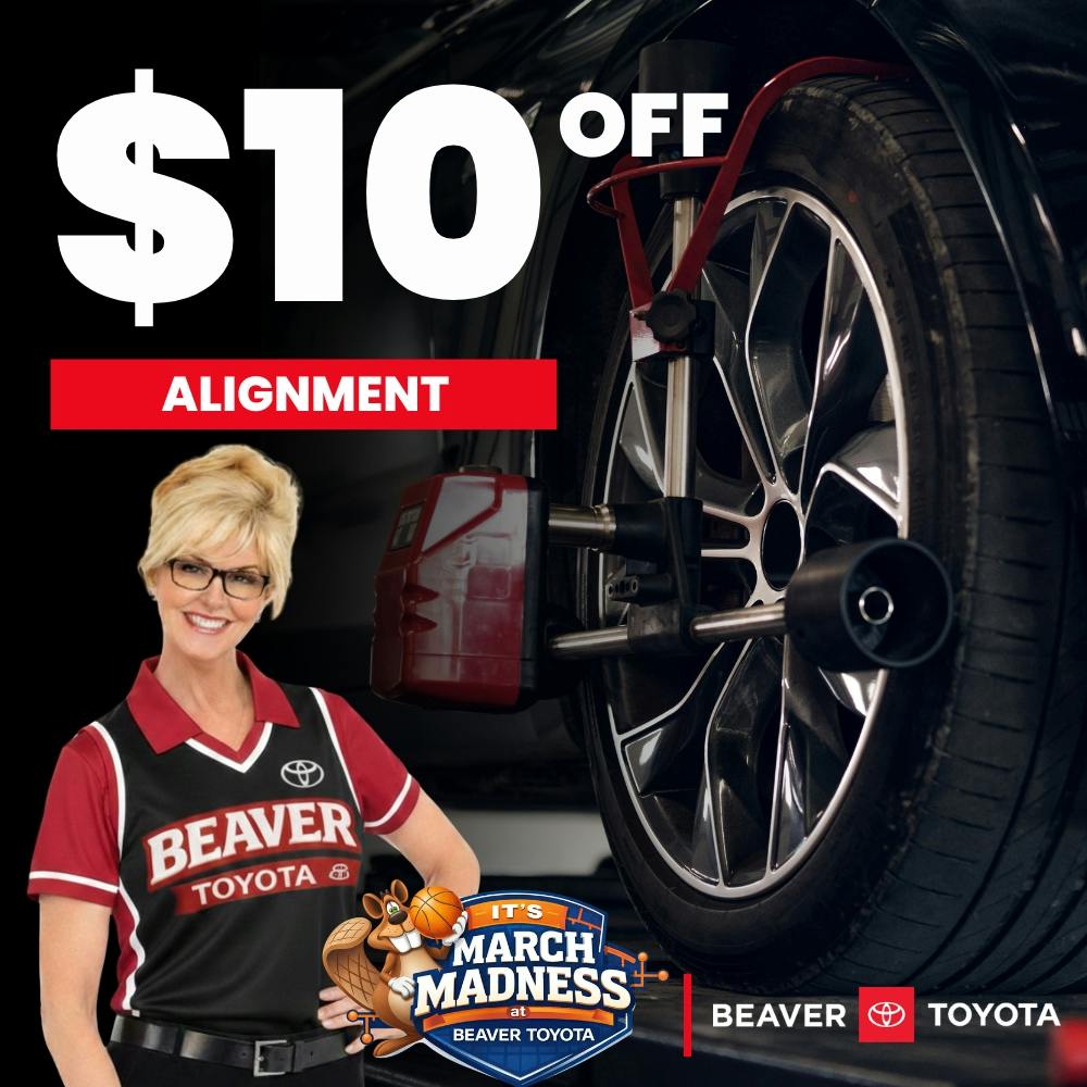 $10 Off Tire Alignment | Beaver Toyota St. Augustine