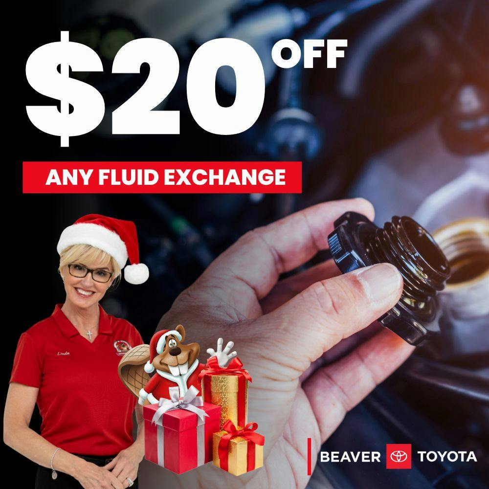 $20 Off Fluid Exchange | Beaver Toyota St. Augustine