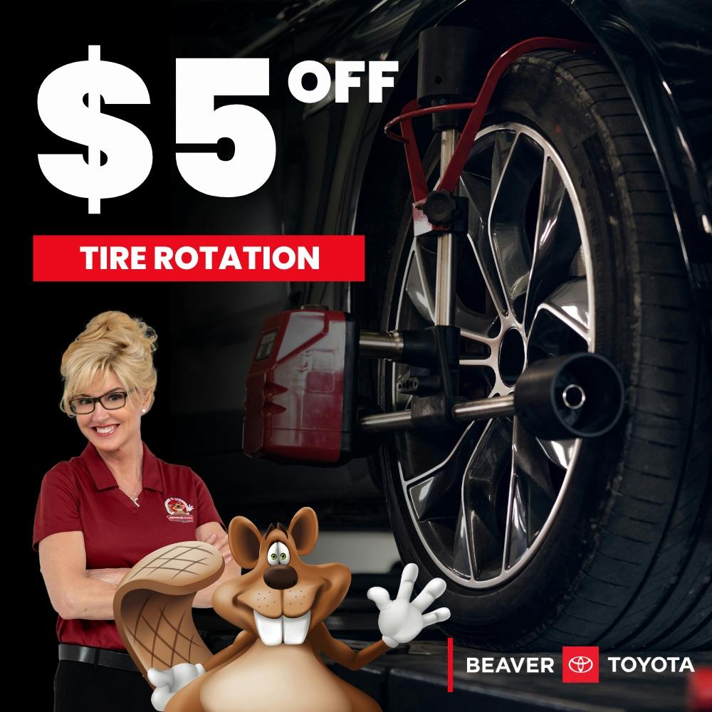 $5 Off Tire Rotation | Beaver Toyota St. Augustine
