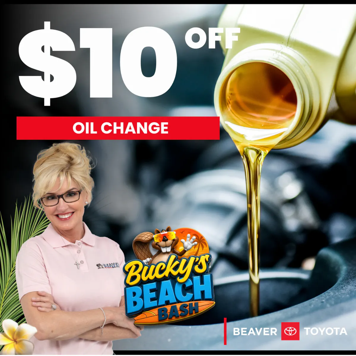 $10 Off Oil Change | Beaver Toyota St. Augustine