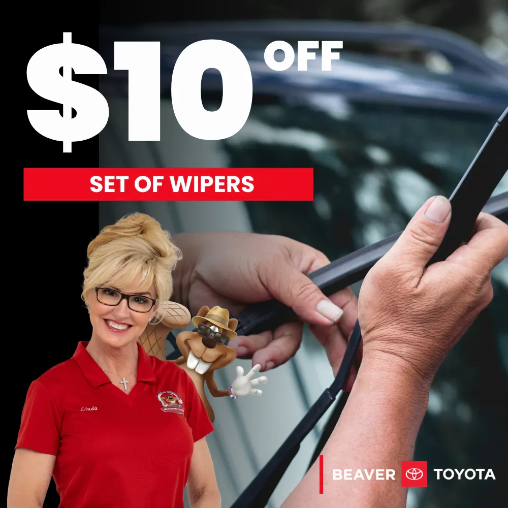 $10 Off Wipers | Beaver Toyota St. Augustine