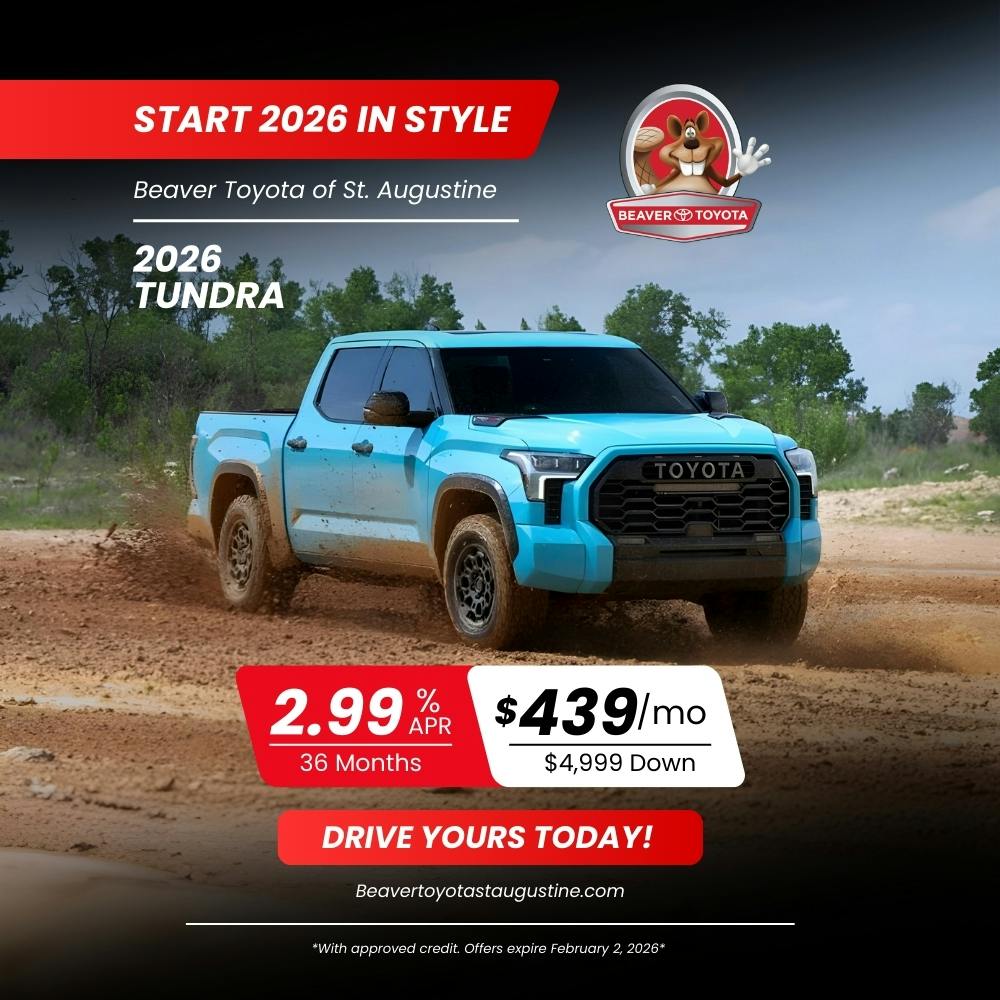 2026 TUNDRA | Beaver Toyota St. Augustine