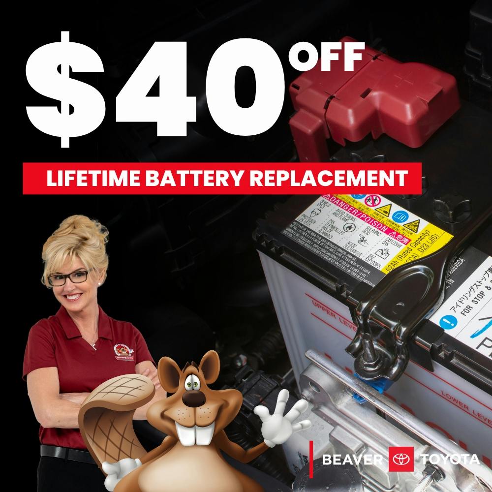 $40 Off Lifetime Battery Replacement | Beaver Toyota St. Augustine