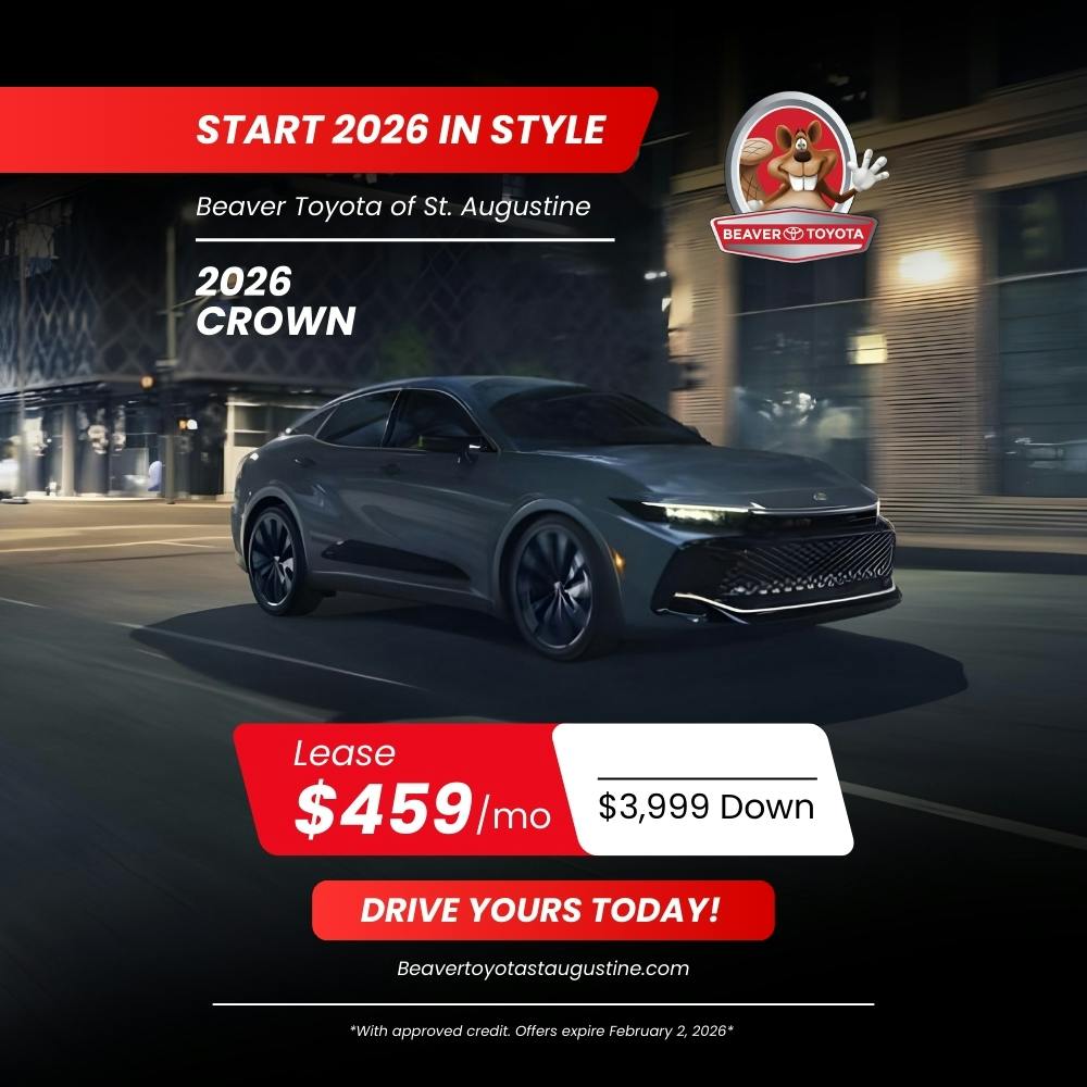 2026 Crown | Beaver Toyota St. Augustine