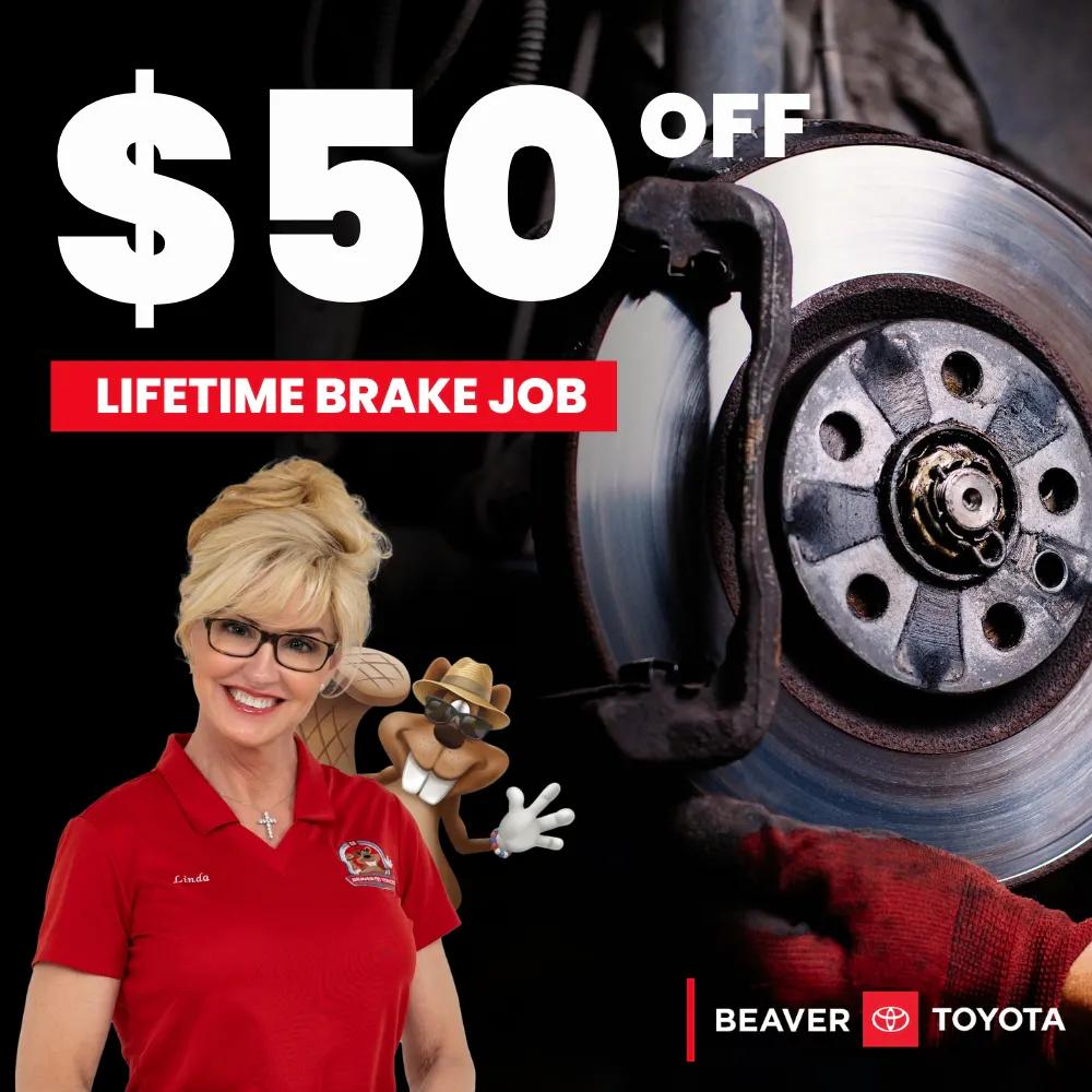 $50 Off Lifetime Brakes | Beaver Toyota St. Augustine