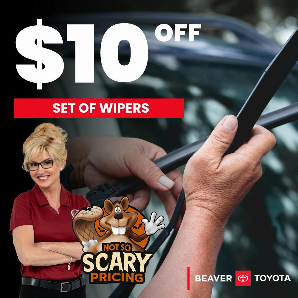 $10 Off Wipers | Beaver Toyota St. Augustine
