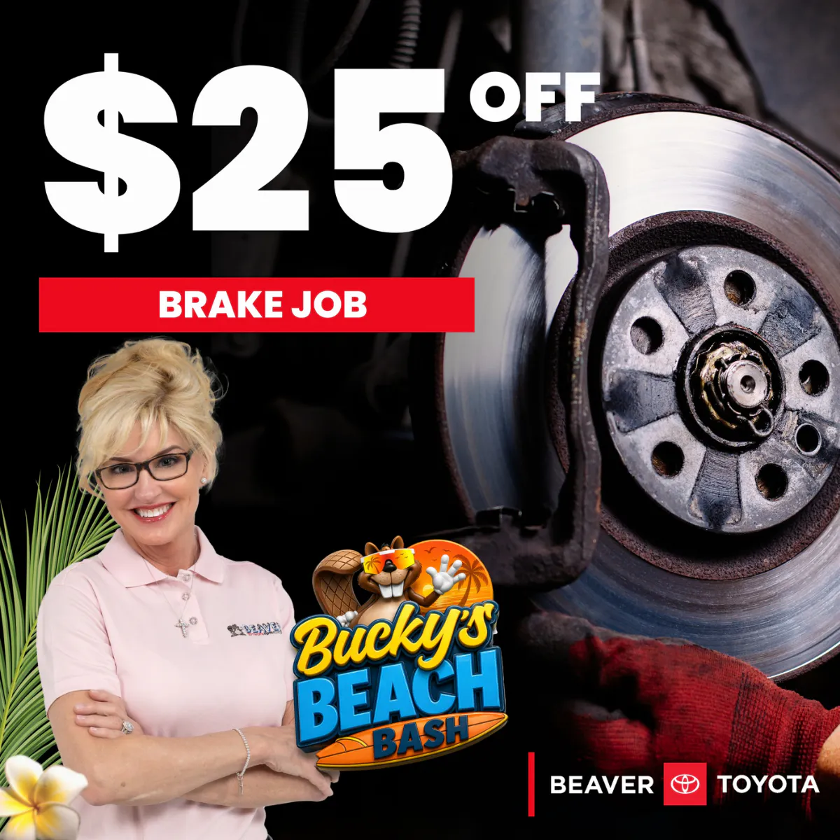 $25 Off Brake Replacement | Beaver Toyota St. Augustine