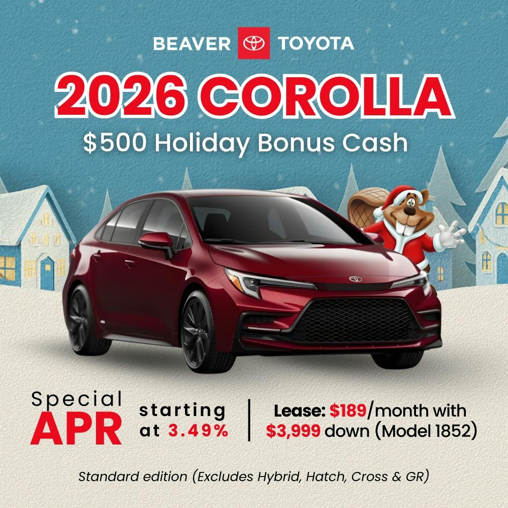 2026 COROLLA | Beaver Toyota St. Augustine