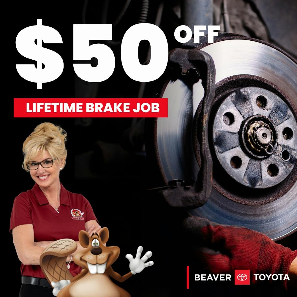 $50 Off Lifetime Brake Replacement | Beaver Toyota St. Augustine