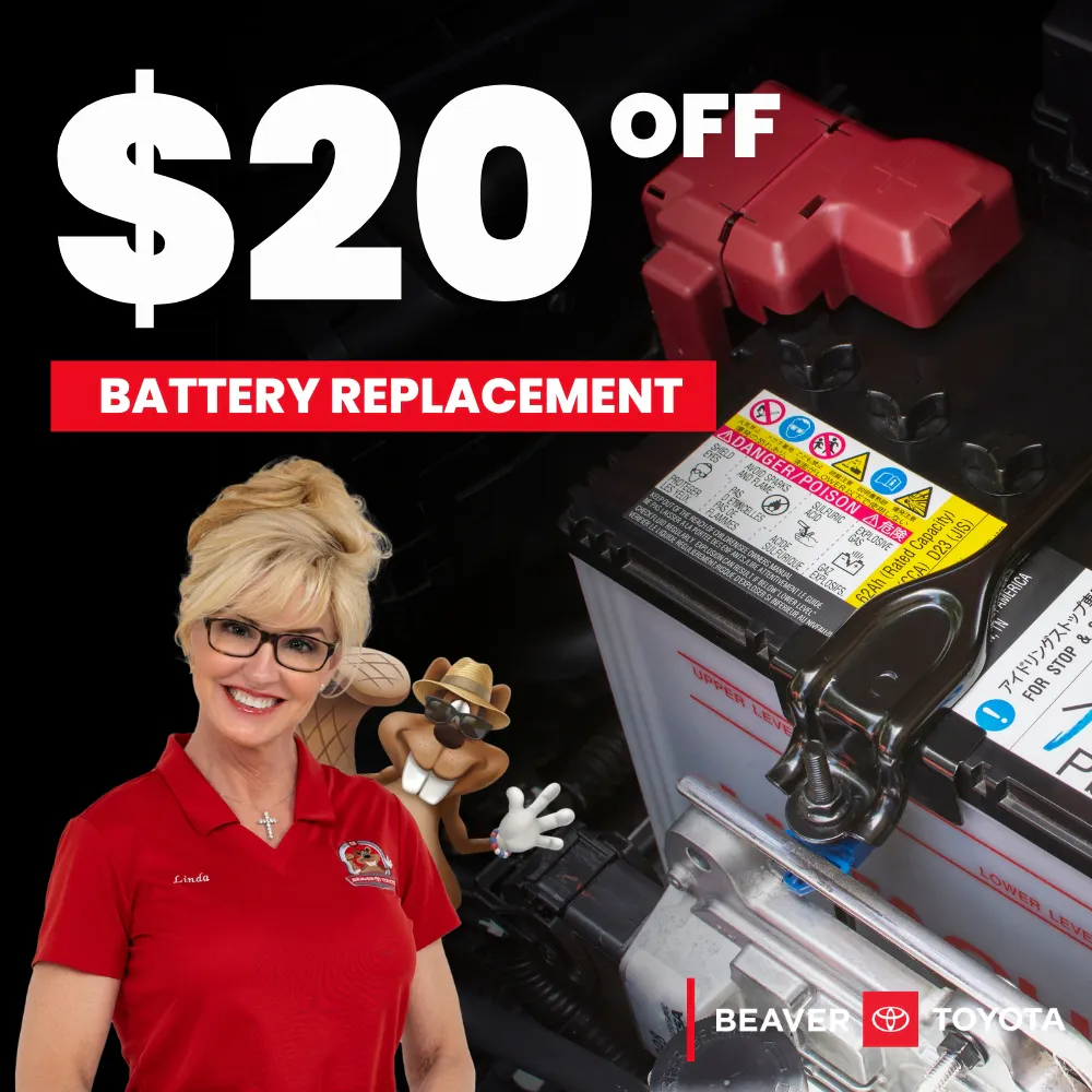 $20 Off Battery Replacement | Beaver Toyota St. Augustine