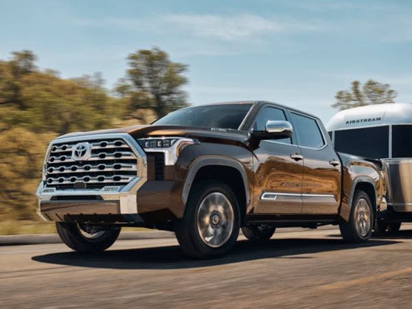 2025 Toyota Tundra 2025 Toyota Tundra towing trailer