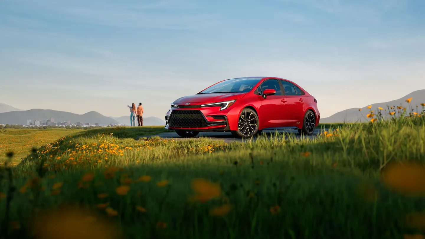 2027 toyota corolla exterior view