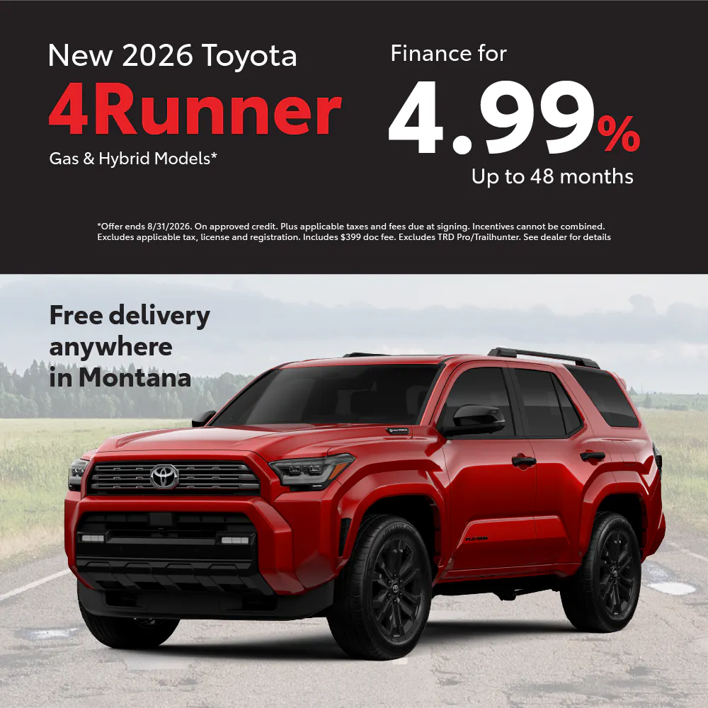 4Runner APR August