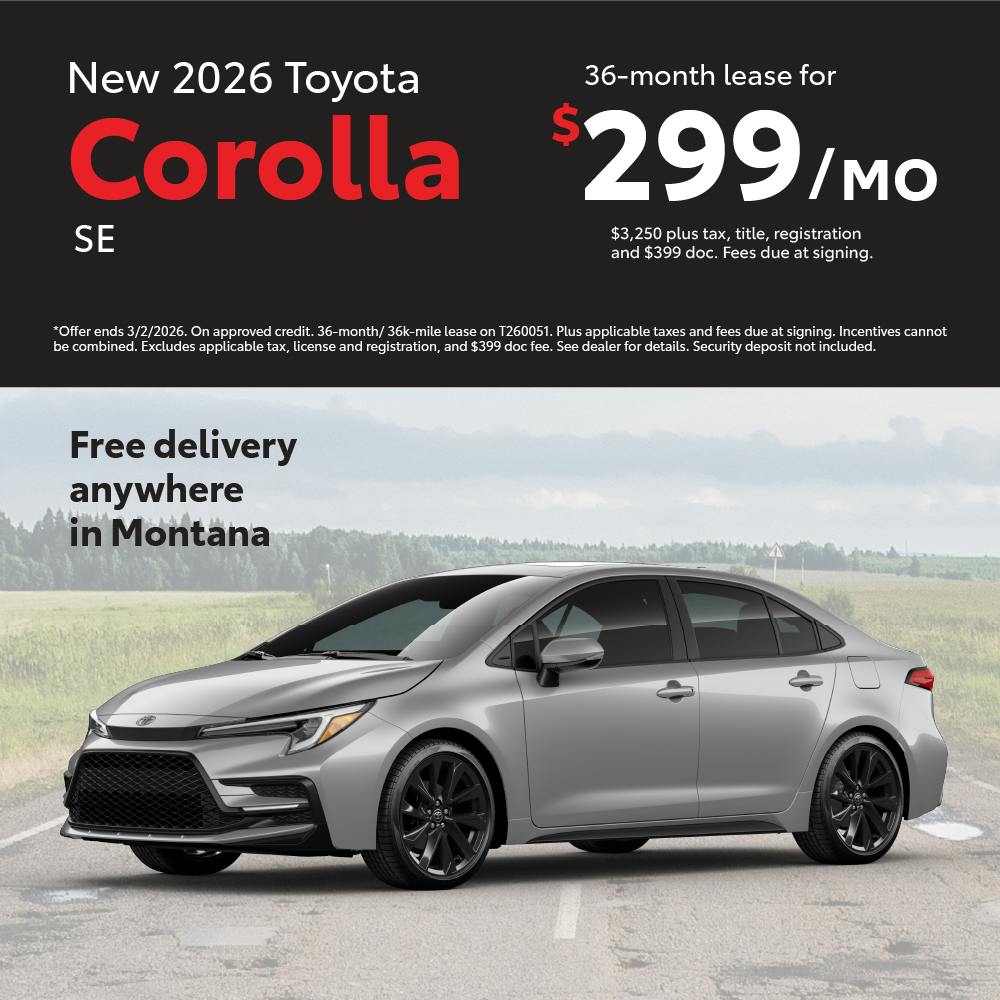 Corolla Lease February