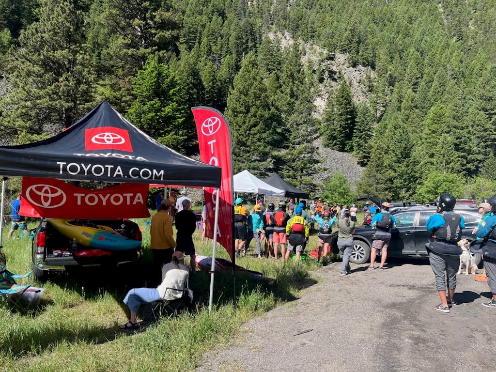 Toyota of Bozeman Goes Kayaking!