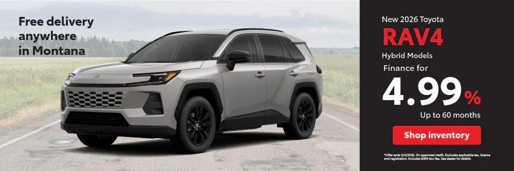 Rav4 APR April | Toyota of Bozeman