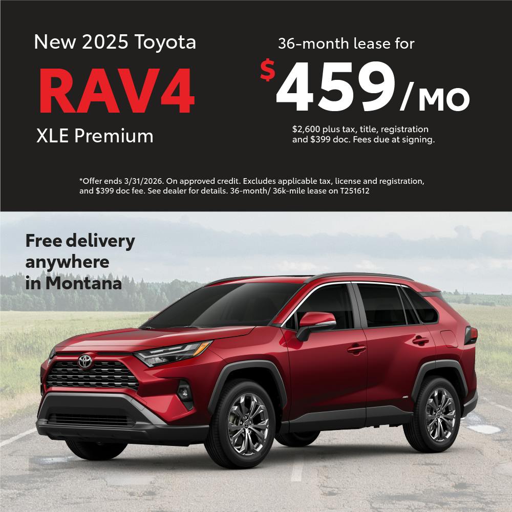 rav4 lease March
