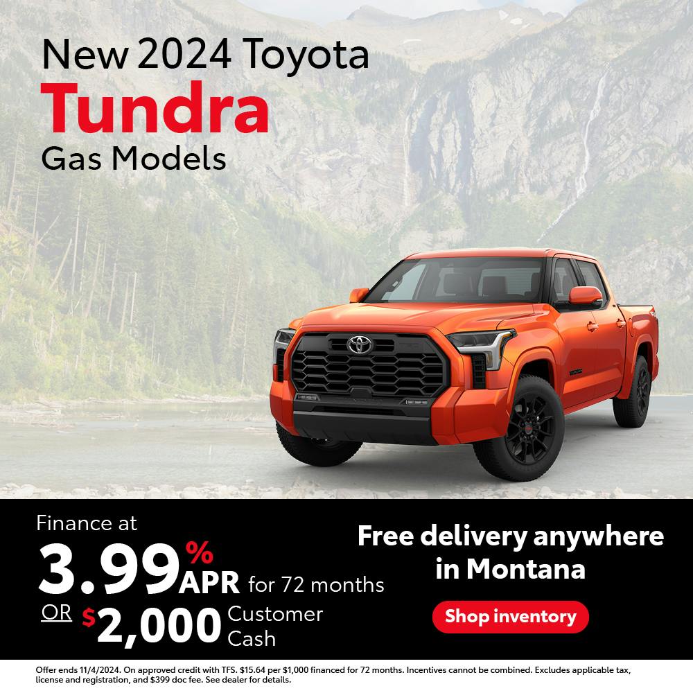 New 2024 Tundra APR