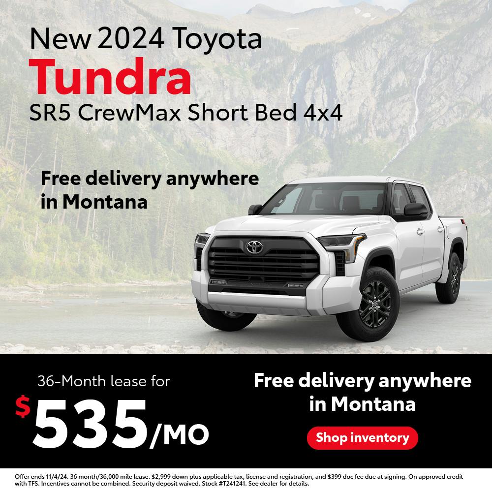 New 2024 Toyota Tundra Lease