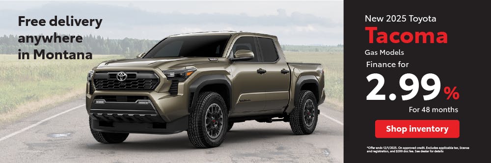 Tacoma APR November | Toyota of Bozeman