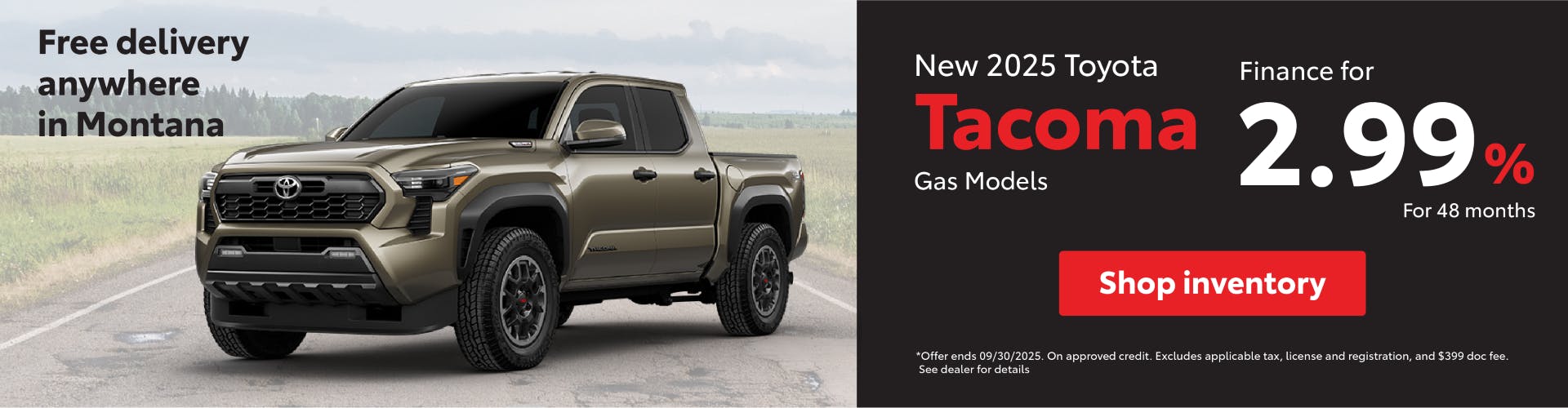 Tacoma APR September
