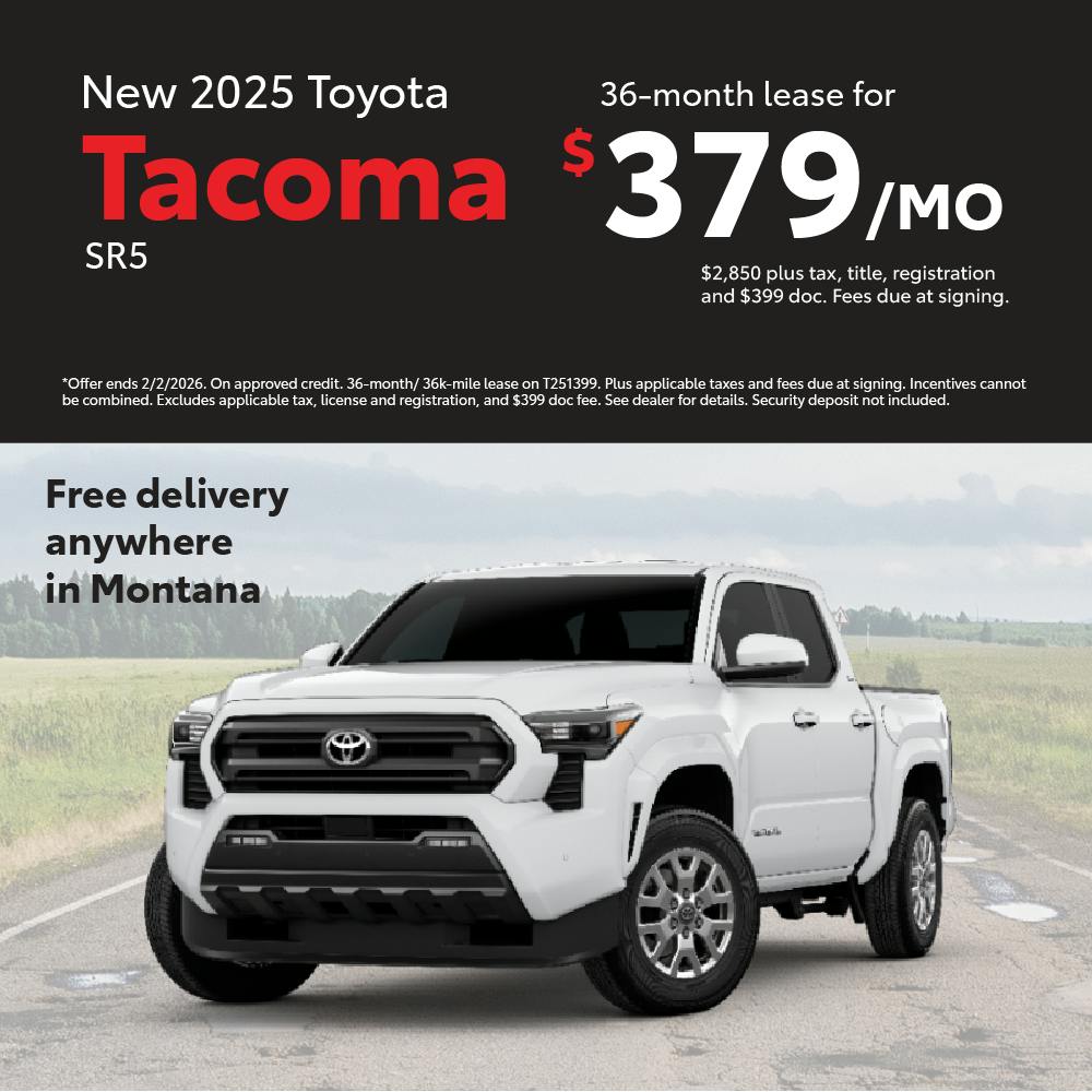 Tacoma Lease January