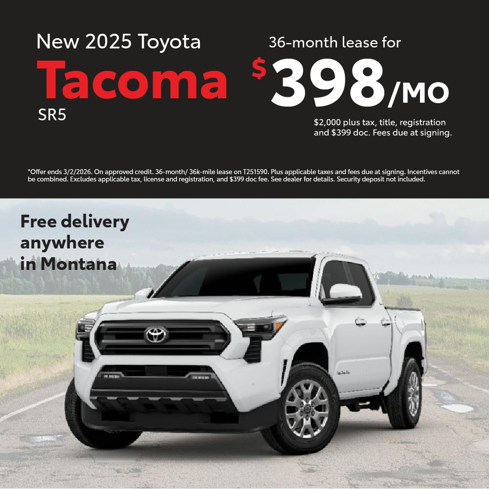 Tacoma Lease February