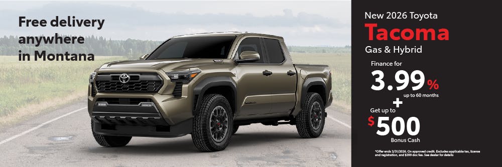 Tacoma TFS February | Toyota of Bozeman